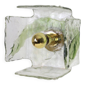 Glass wall sconces designed by Carlo Nason for Kalmar, 1960s.