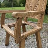 Pair of Breton armchairs