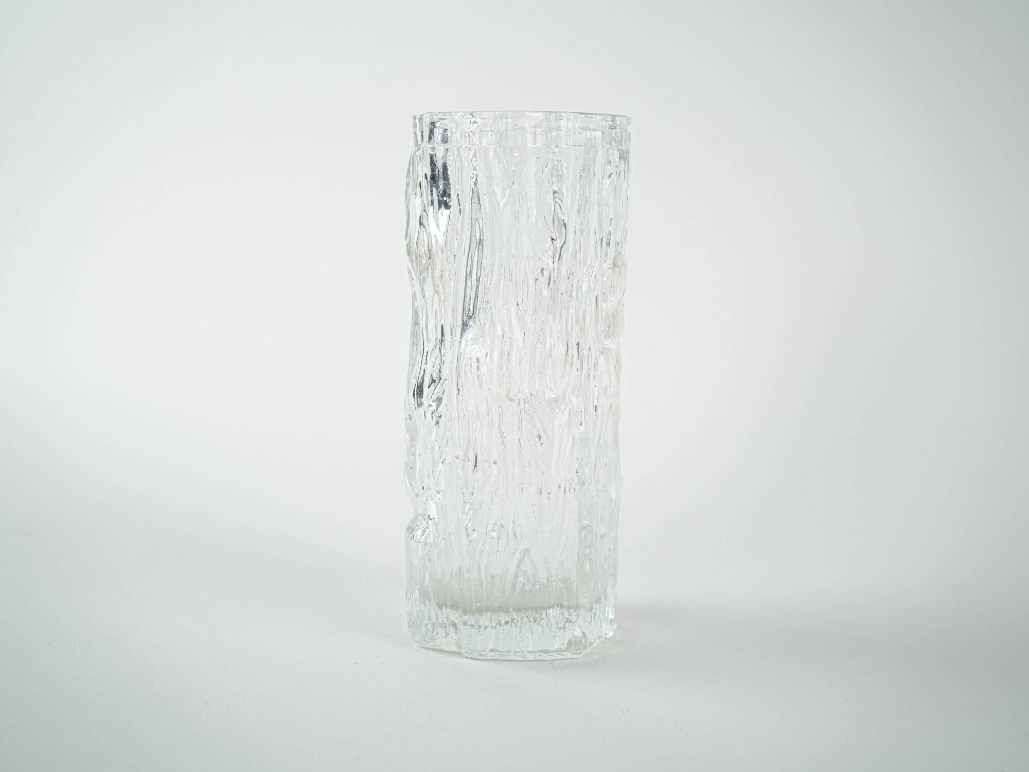 Avena glass vase, Finnish design, 1960s, designer: Tapio Wirkkala, manufact