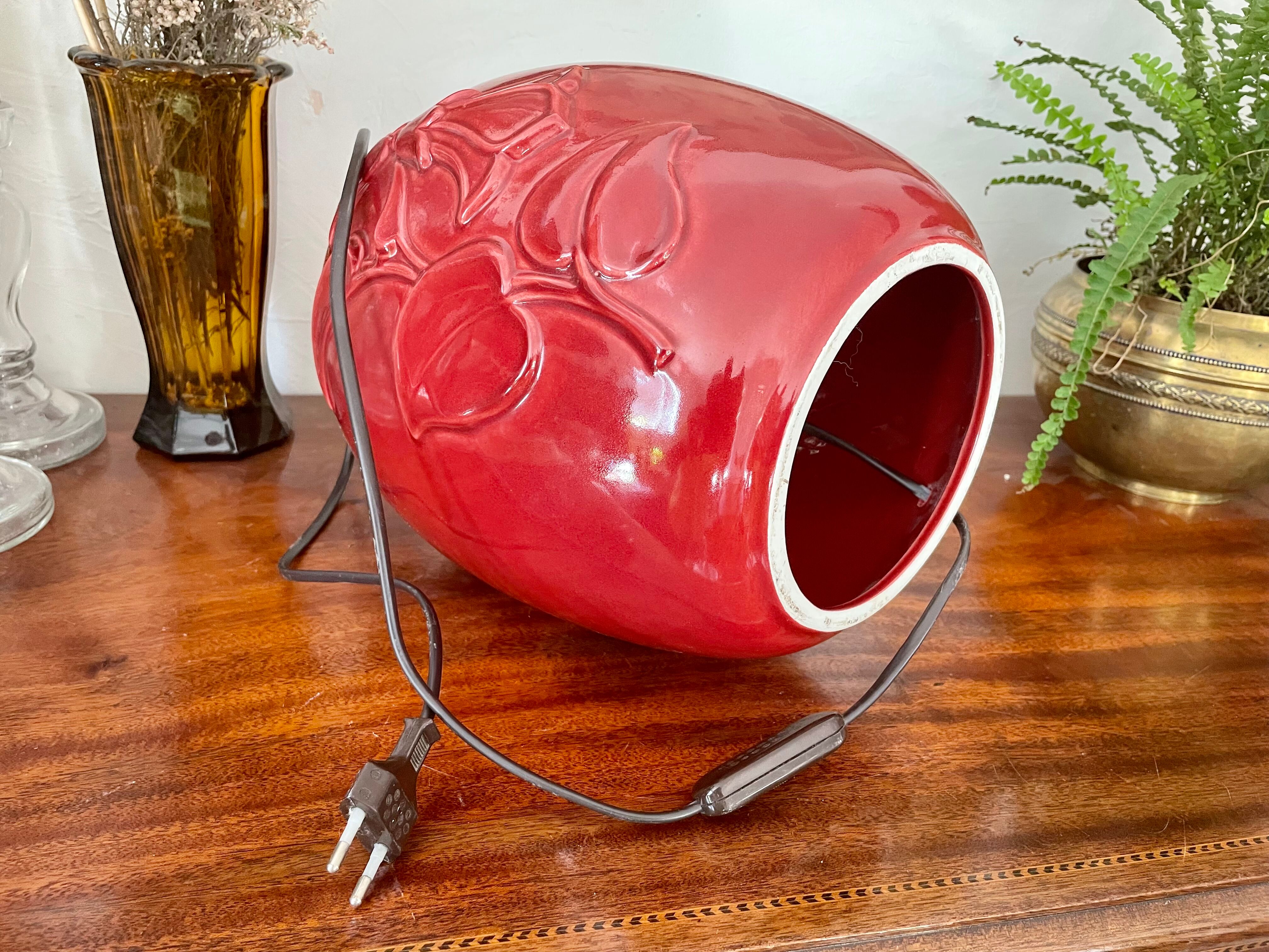 Vintage Italian ceramic lamp