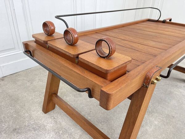 Table basse 50's par Jacques Adnet