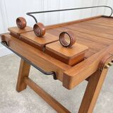 50s coffee table by Jacques Adnet