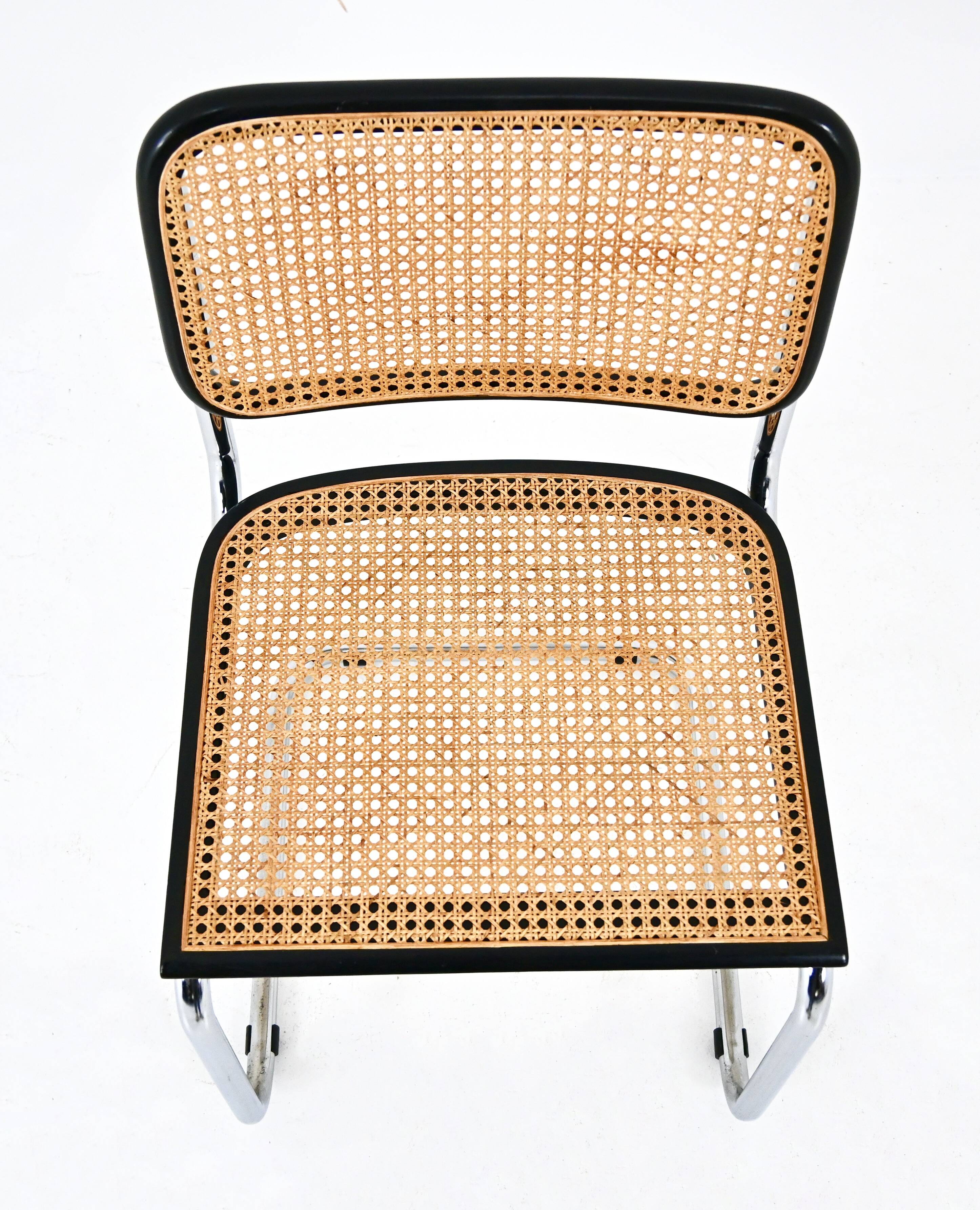 Ensemble de 6 Chaises de salle à manger Style B32 de Marcel Breuer