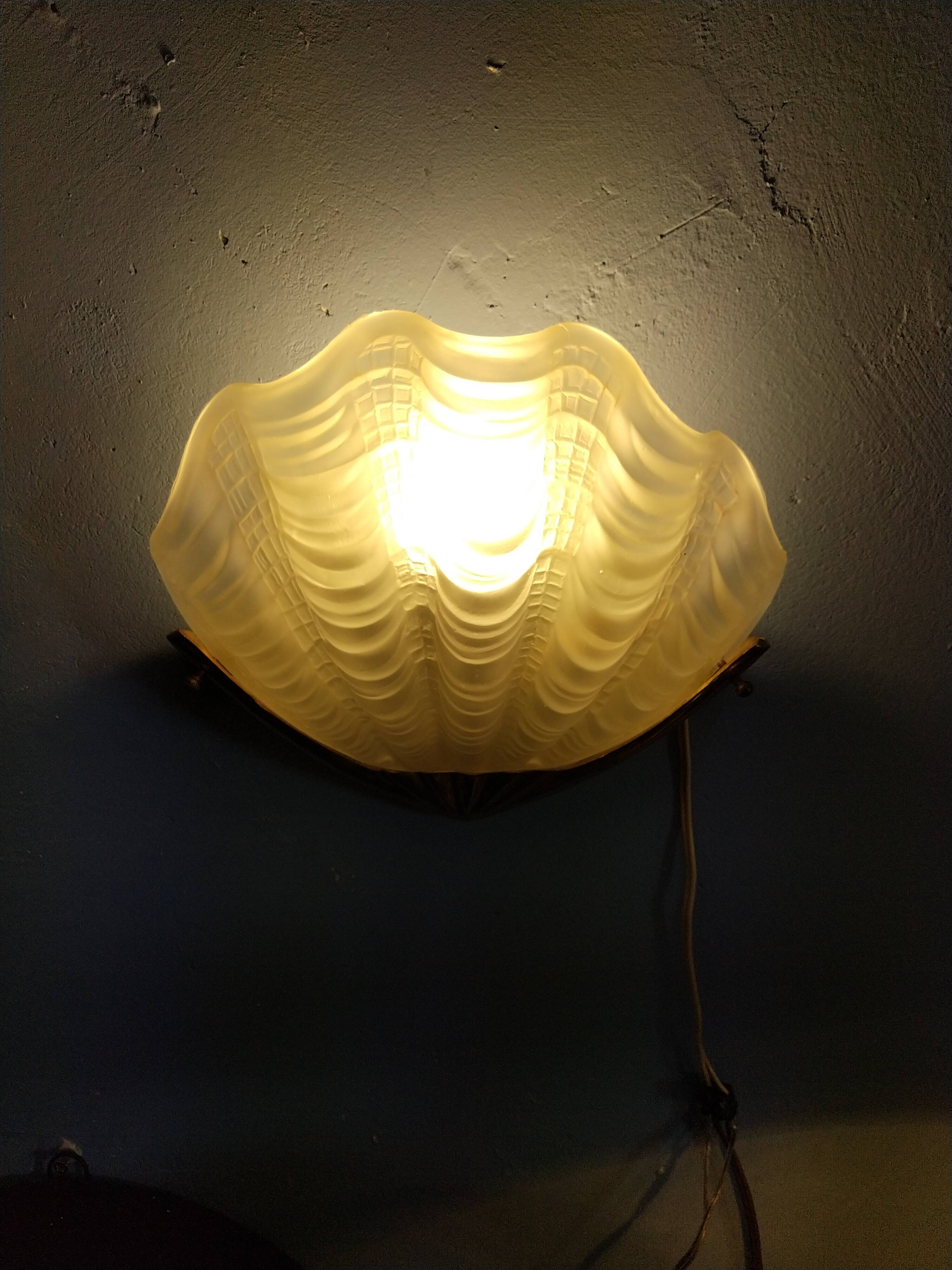 Pair of wall lamps
