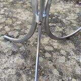 Table verre et chrome