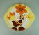 Cake plate by th. paetsch floral spray-painted decoration art deco