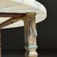 Vintage marble coffee table