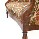 Walnut loveseat, 1930