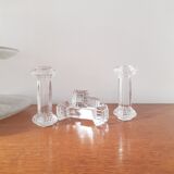 Portes couteau en verre vintage