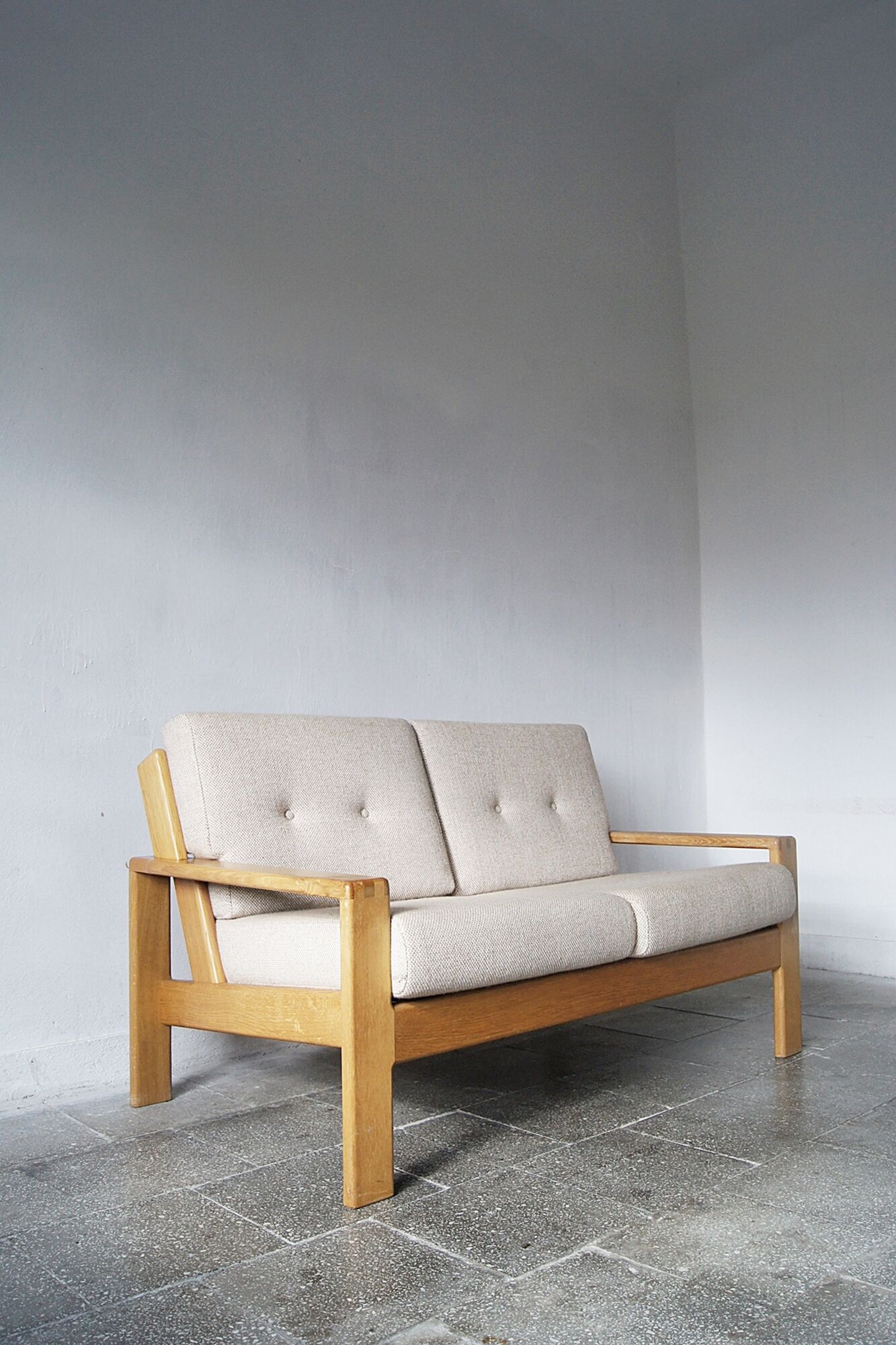 Bonanza Sofa in Oak, 1960s