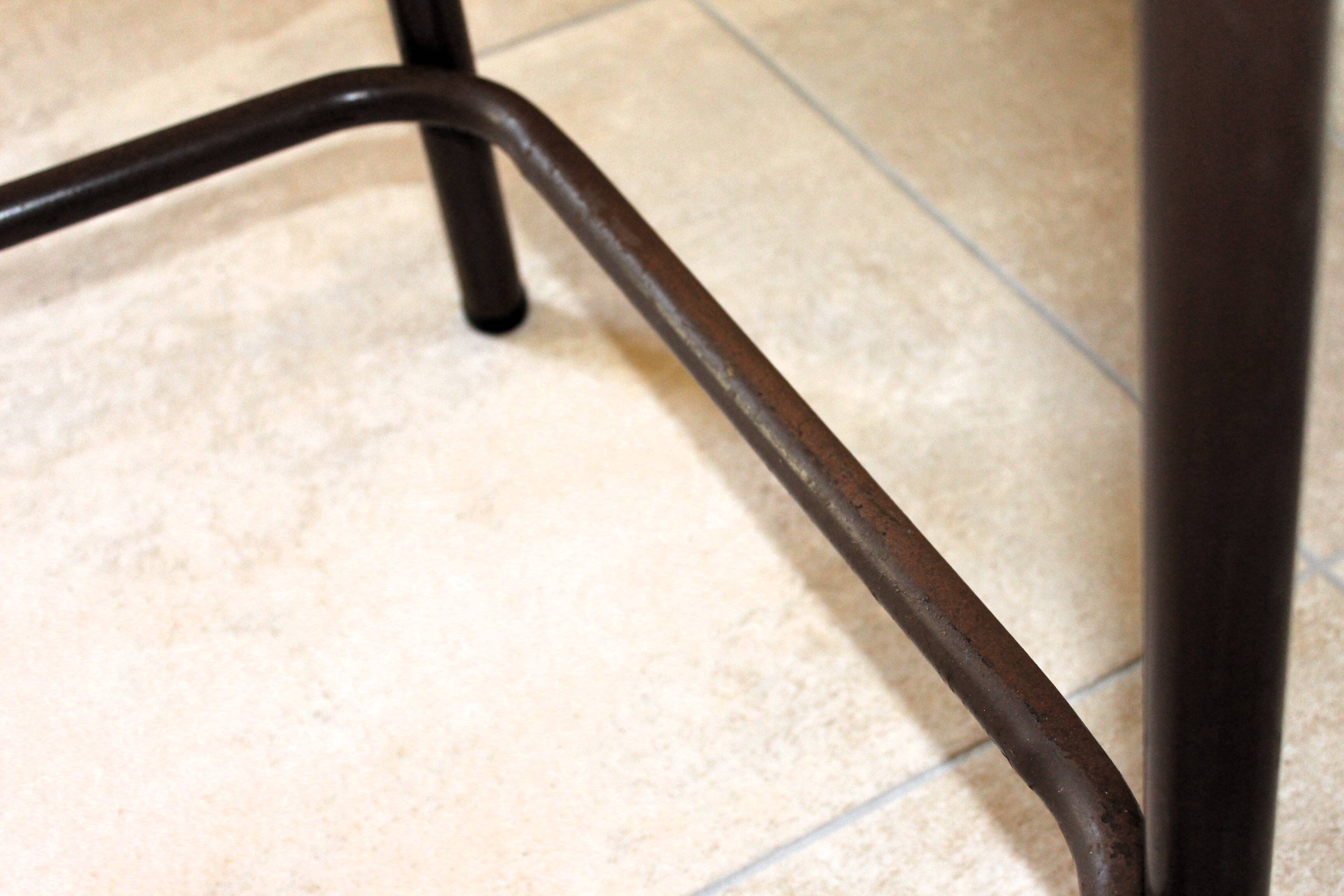 Tabouret  vintage industriel d’école