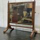 English mahogany dressing table from the late 19th century.