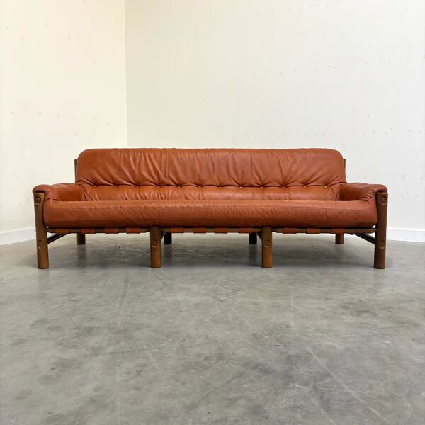 Fauteuils lounge vintage de style brutaliste brésilien, années 1960