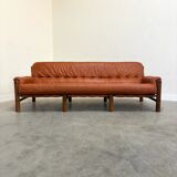 Fauteuils lounge vintage de style brutaliste brésilien, années 1960