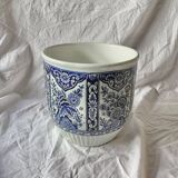 Old Royal Sphinx Maastricht flowerpot - Delft blue