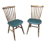 2 vintage Baumann Restaurant cafe chairs