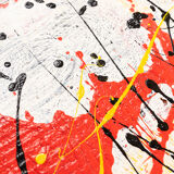 Abstract Composition I, Oil/Acrylic on Canvas, 82 x 103 cm