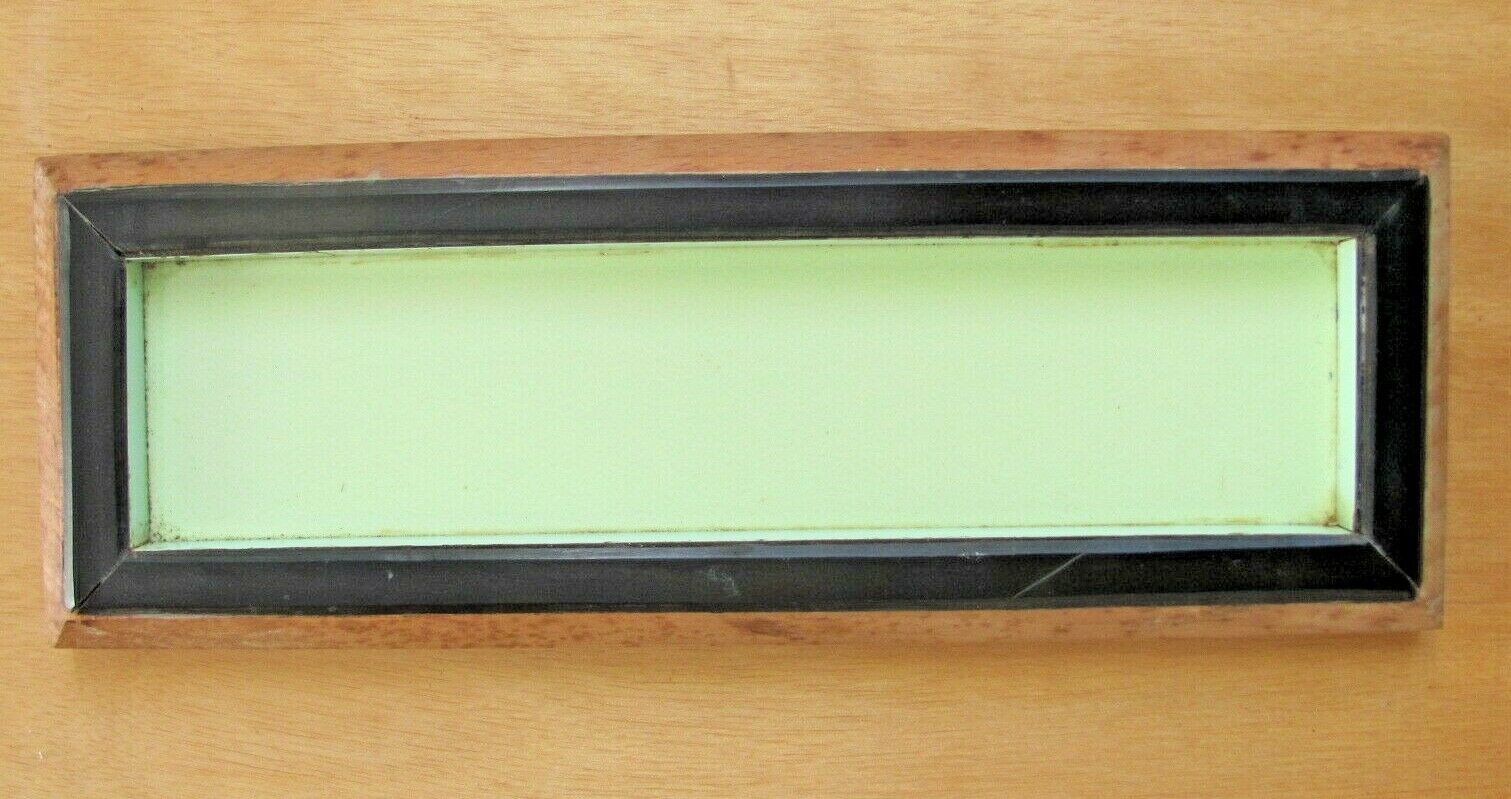 Pencil door - 50s - anise color