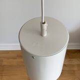 Scandinavian lacquered metal pendant light from the 70s/80s