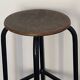 Old industrial high stool