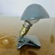 Clamp mushroom lamp, new from old stock, aluminium, 1970s.