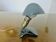 Clamp mushroom lamp, new from old stock, aluminium, 1970s.