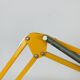 Lampe d'architecte articulée Habitat vintage en métal jaune