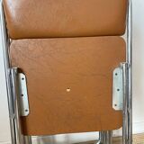 Vintage chrome folding chairs