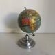 Globe vintage 1950 terrestre Girard Barrère Forest thomas - 26 cm