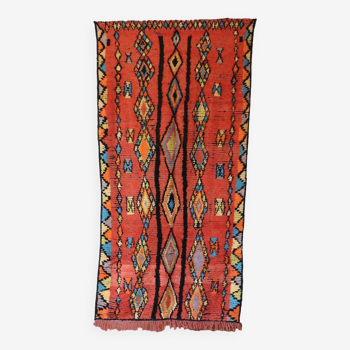 Boujad. tapis marocain vintage, 137 x 280 cm