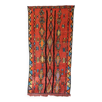 Boujad. tapis marocain vintage, 137 x 280 cm