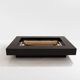 Lacquered brass and chrome coffee table by Alain Delon for Maison Jansen, 1972