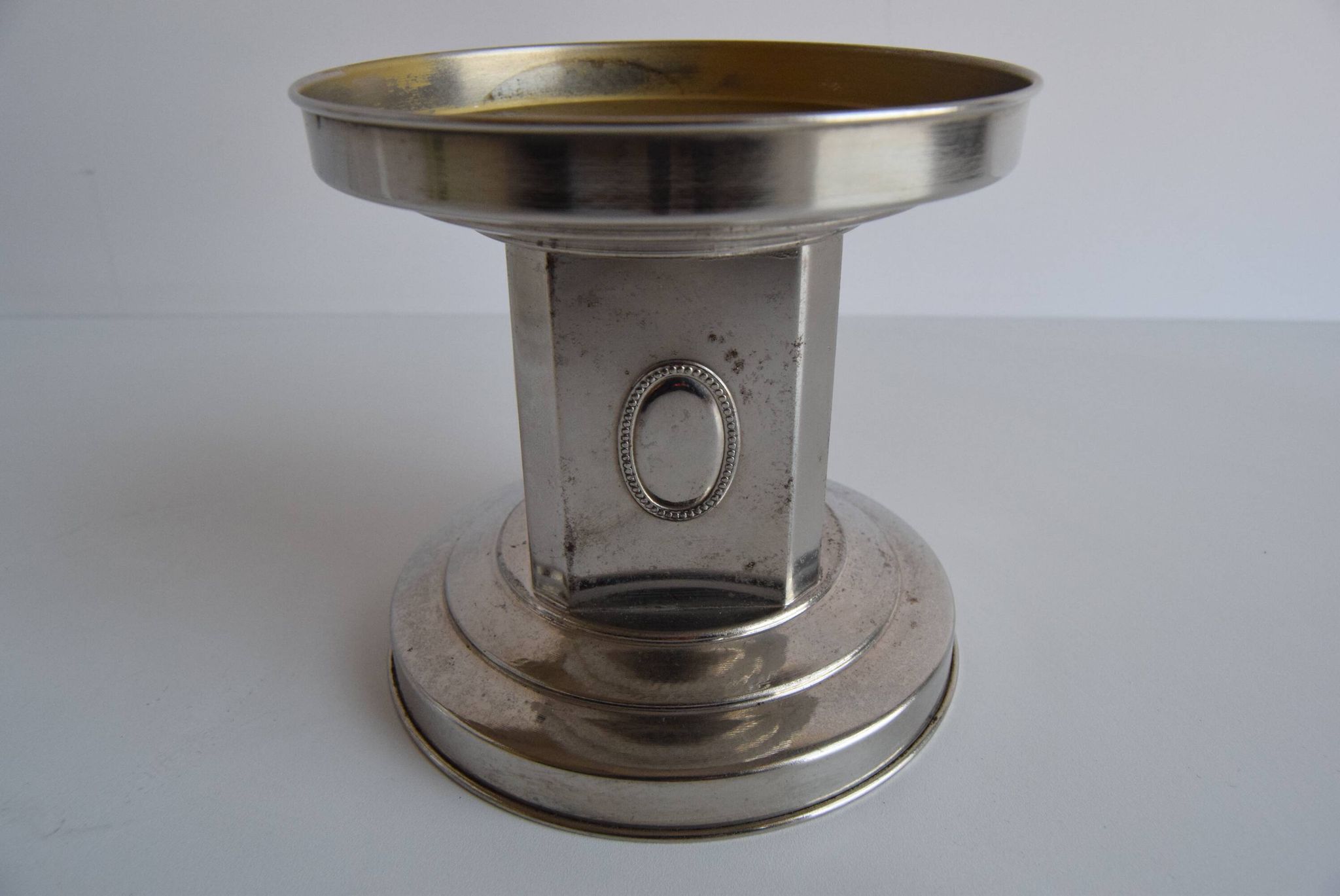 Art Deco Bowl with Fruit Attachment, 1930s