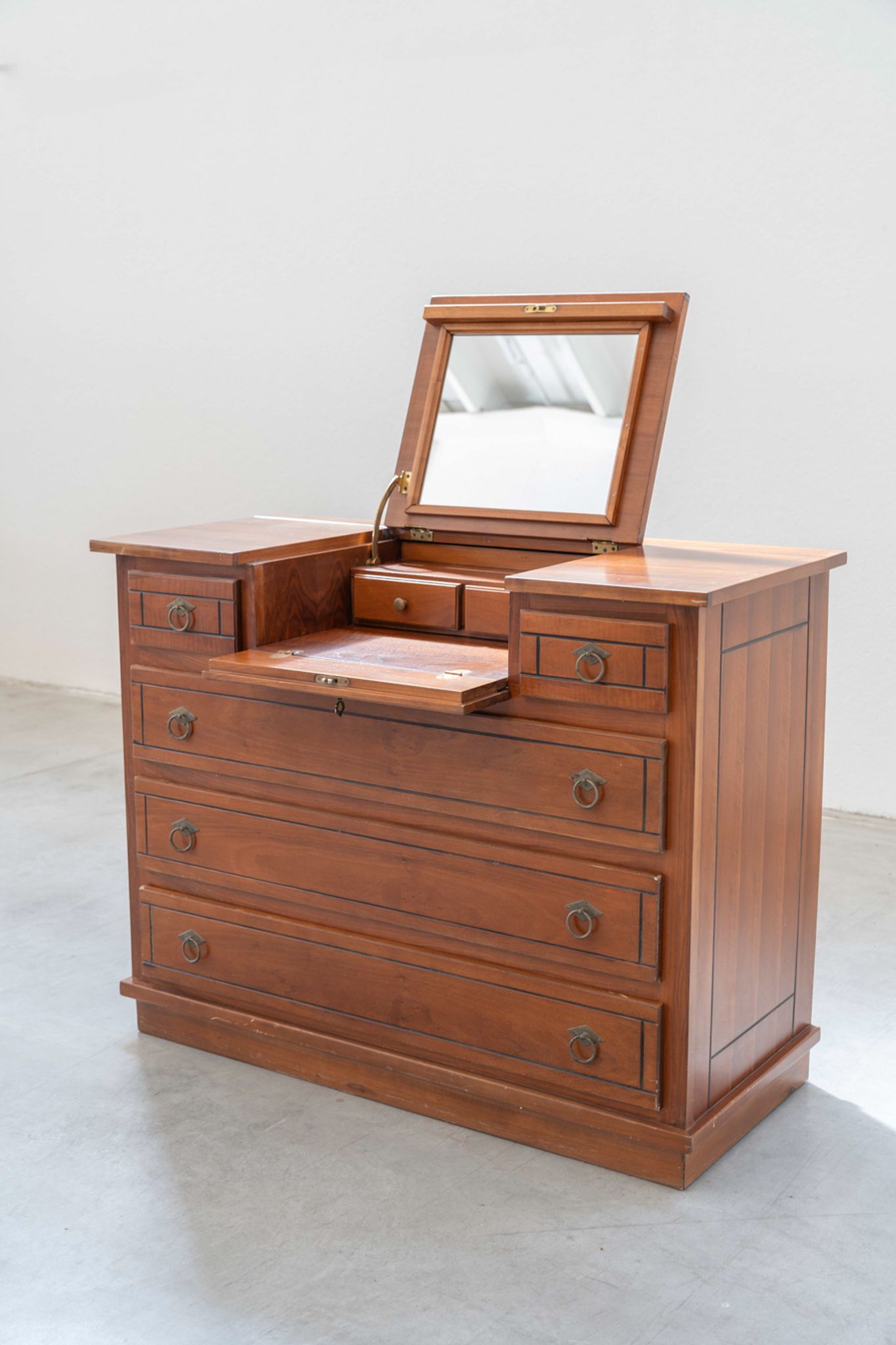 Commode à rabat, entreprise mazzantica 1970-1980