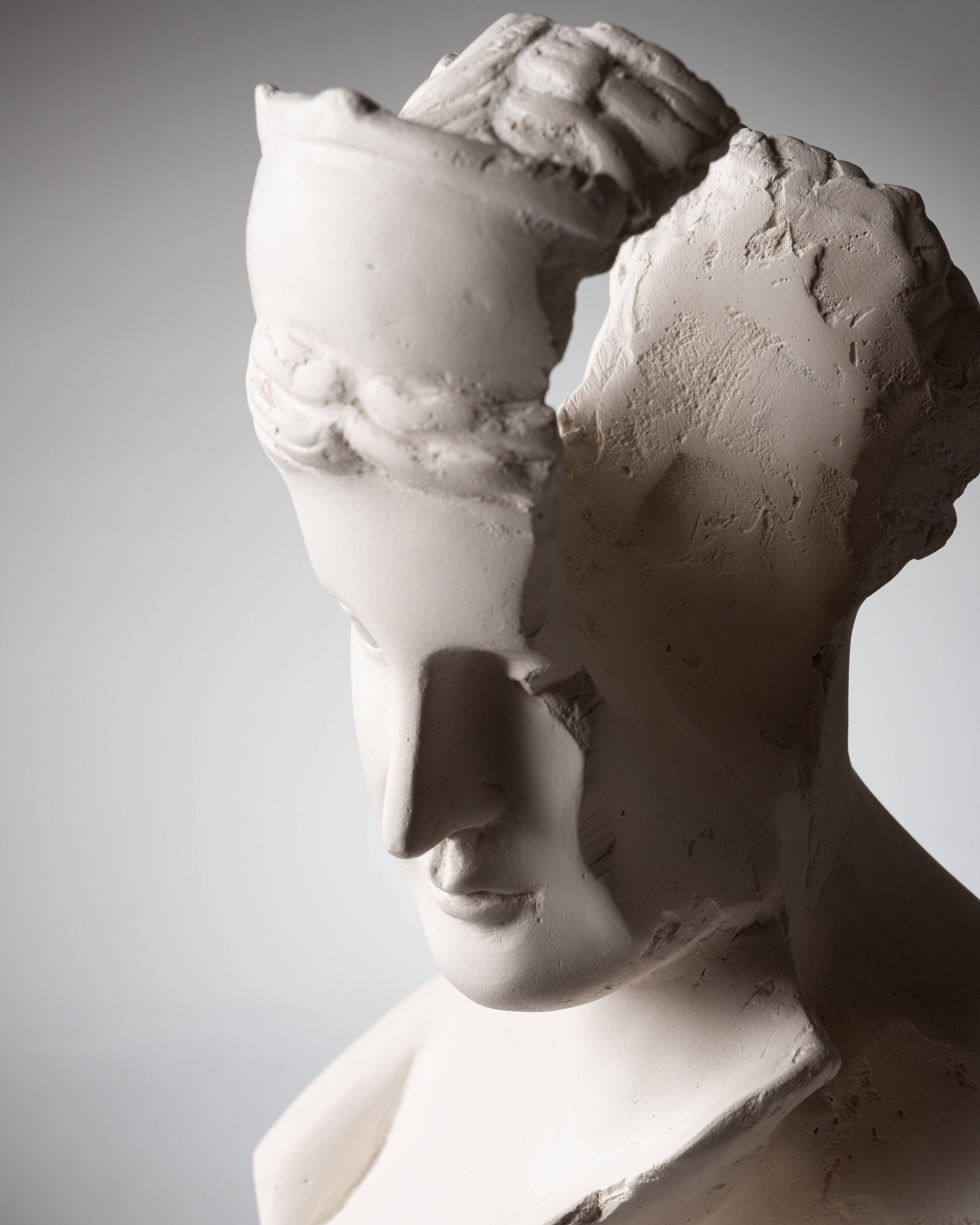 Fragmented Venus sculpture