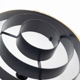 Danish vintage pendant lamp Milieu by Jo Hammerborg, Fog og Morup, 1970