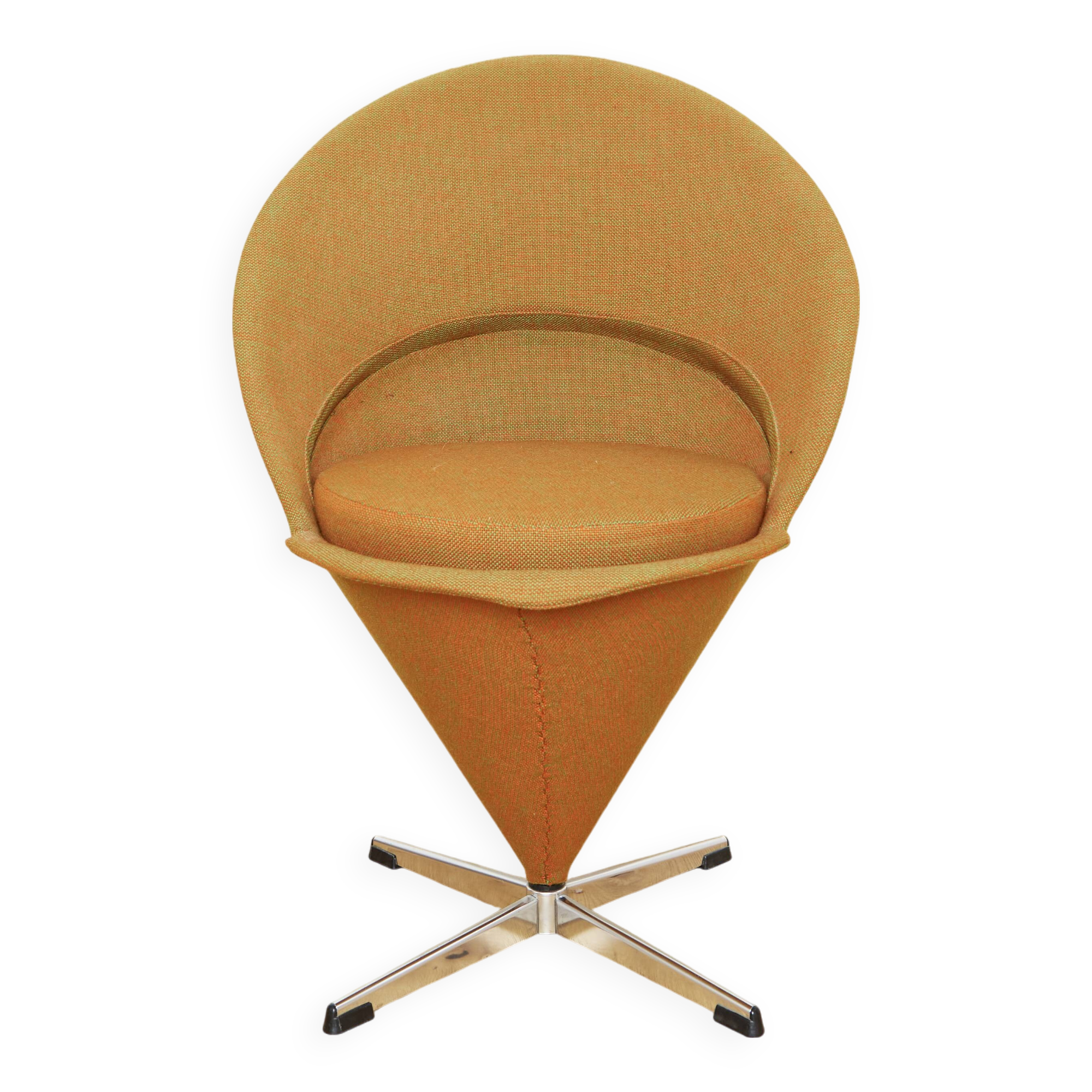 Chaise Cône Vintage par Verner Panton pour Gebrüder Nehl
