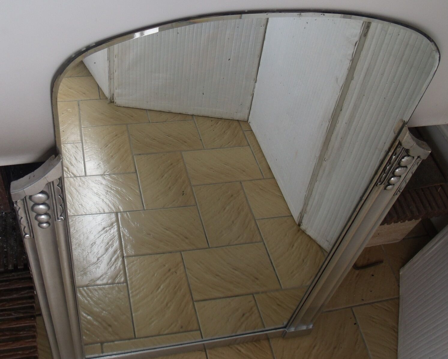 Art deco fireplace mirror - 112x75cm