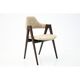 Four beige chairs, model compass, designed by K. Kristiansen, Denmark, 1960