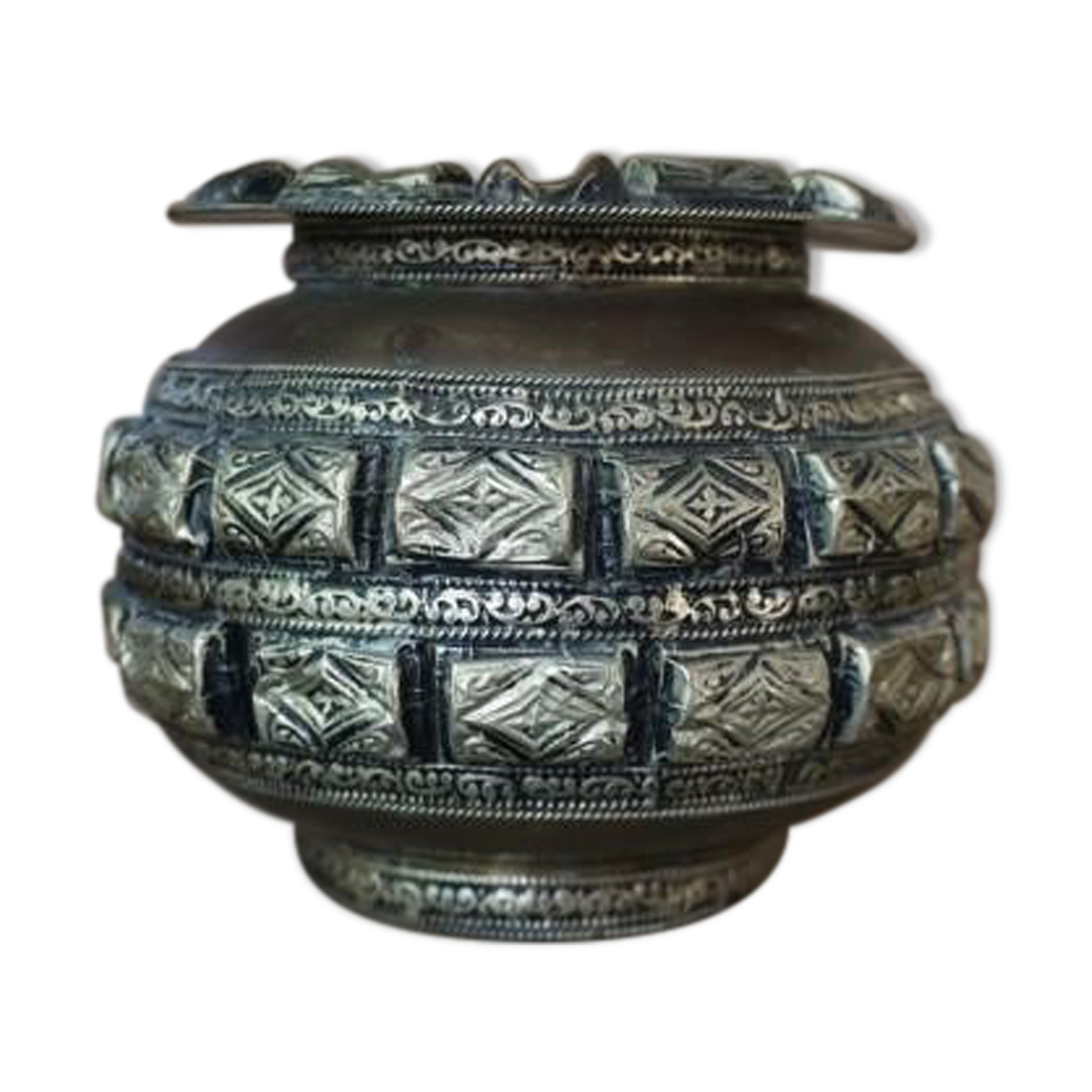 Ancient oriental ashtray
