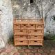 Vintage rattan chest of drawers
