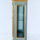 Small Showcase in Painted and Gilded Wood, Louis XV Style – Early 19th Century
