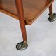 vintage swedish bar cart