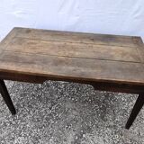Old vintage wooden desk