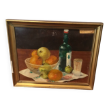 Oil painting by R. Sintes