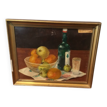 Oil painting by R. Sintes