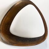 Goffredo Reggiani Triangular Applique RN in copper and opal glass