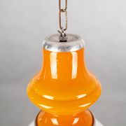 Pendant lamp, Italian design, 1970s, manufacturer: Mazzega