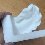 Pair of horse head bookends