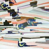 Painting on cardboard - unsigned